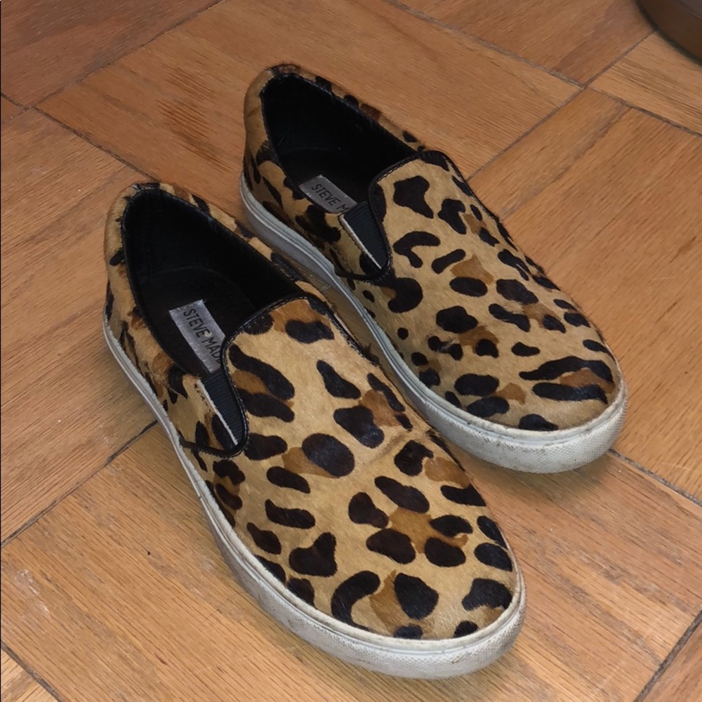 Cheetah Steve Madden sneakers